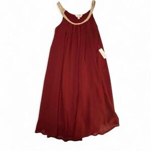 Charming Charlie Burgundy Dress